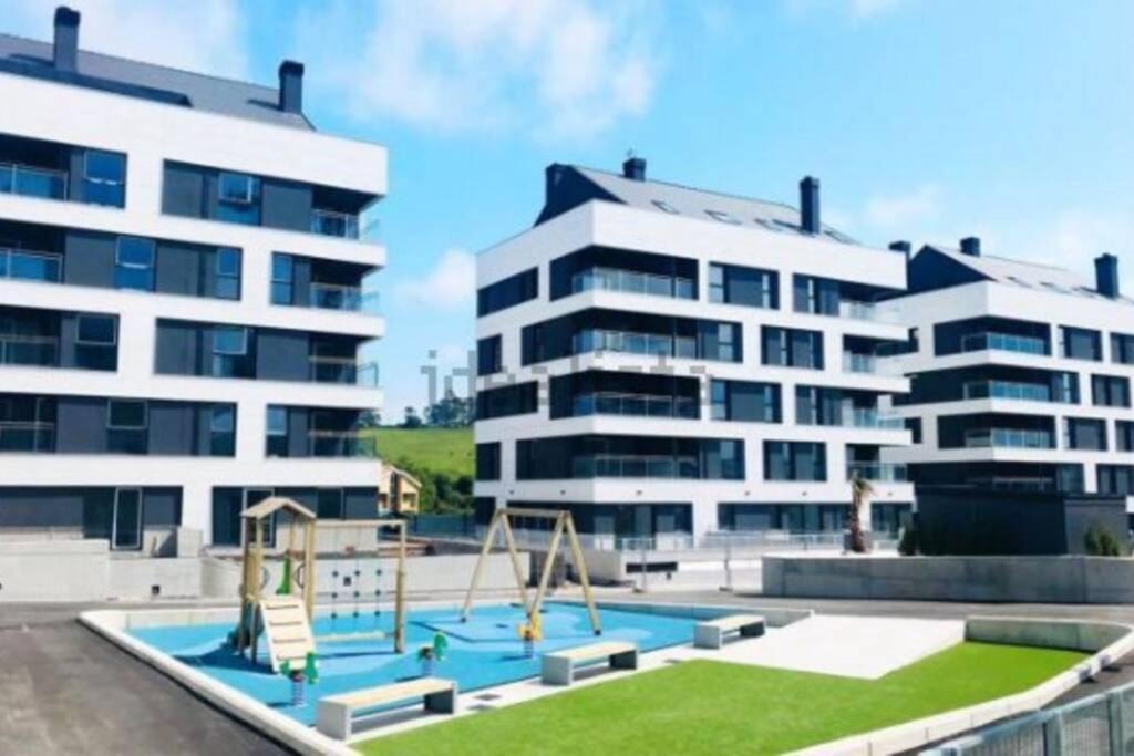 Apartamento Ático Miramar, Luanco Exterior foto