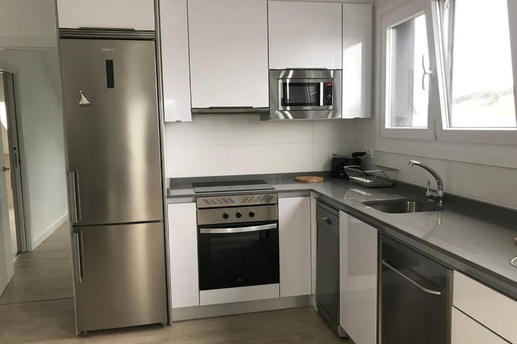 Apartamento Ático Miramar, Luanco Exterior foto