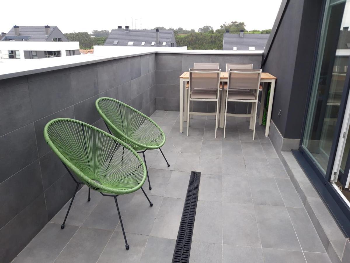 Apartamento Ático Miramar, Luanco Exterior foto