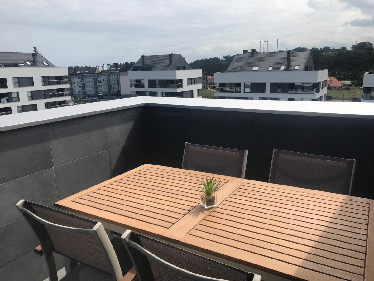 Apartamento Ático Miramar, Luanco Exterior foto